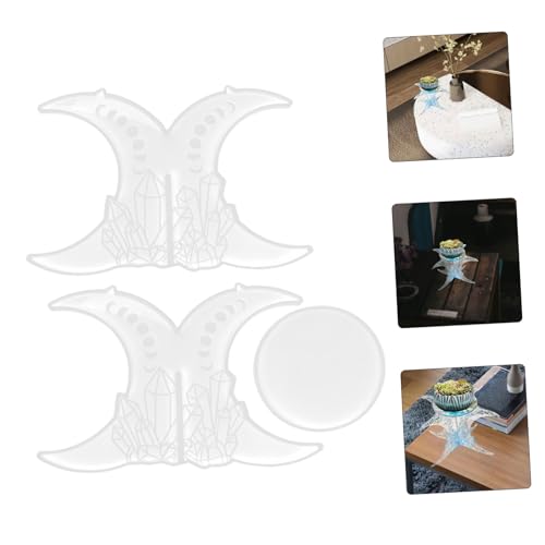 ORFOFE Silikonform für Epoxidharz Displayständer Gießform für DIY Tischblumenständer Langlebige Flexible Silikonform für Planter Rack und Schmuckhalter von ORFOFE