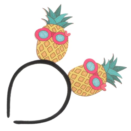 ORFOFE Sommerliches Hawaii Stirnband Damen Hair Hoop Luau Party Haarreif mit Ananas Design Cosplay Kopfband Flexibel Rutschfest für Strand und Fest ORFOFE Sommerliches Hawaii Stirnband Damen Hair Hoop Luau Party Haarreif mit Ananas Design Cosplay Kopfband Flexibel Rutschfest für Strand und Fest von ORFOFE