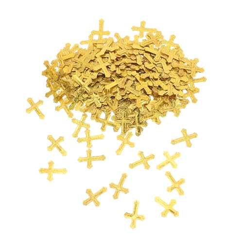 ORFOFE Sparkly Kreuz-konfetti Tischdeko Gold Vielseitig für Taufe Kommunion Hochzeit und Geburtstag Langlebiges Glitzerndes Kreuzförmiges Streudeko für Festliche Religiöse Anlässe ORFOFE Sparkly Kreuz-konfetti Tischdeko Gold Vielseitig für Taufe Kommunion Hochzeit und Geburtstag Langlebiges Glitzerndes Kreuzförmiges Streudeko für Festliche Religiöse Anlässe von ORFOFE