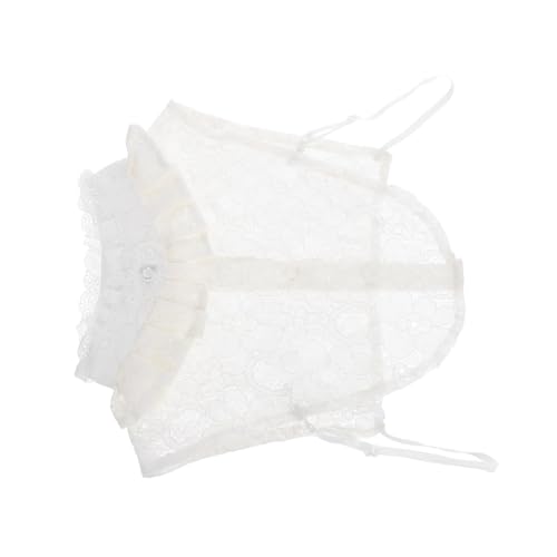 ORFOFE Spitzen Fake Kragen Damen Blusenkragen Stehkragen Abnehmbar Weiß Spitzenkragen für Pullover Kleid Shirt Modeaccessoire ORFOFE Spitzen Fake Kragen Damen Blusenkragen Stehkragen Abnehmbar Weiß Spitzenkragen für Pullover Kleid Shirt Modeaccessoire von ORFOFE