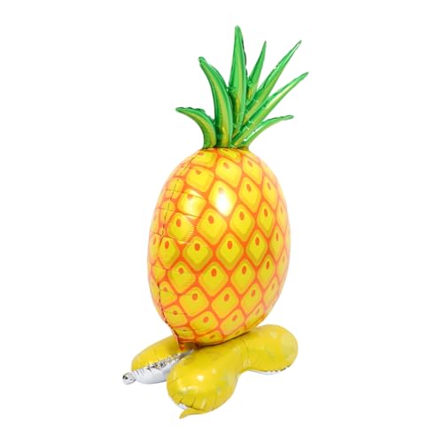 ORFOFE Stehender Ananas Folienballon Aluminium Leicht Hawaii Sommer Party Dekoration Kindergeburtstag Strandfest von ORFOFE