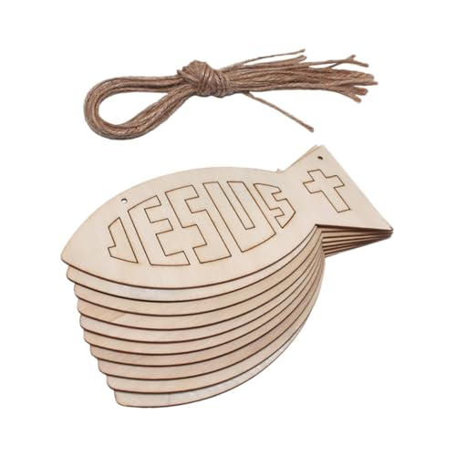 ORFOFE Teiliges Holzscheiben Fischform aus Langlebigem Holz DIY Bastelset mit Natürlicher Textur für Kreative Kinderhandwerke Party Wohnungsdekoration Inklusive Naturfaserseile ORFOFE Teiliges Holzscheiben Fischform aus Langlebigem Holz DIY Bastelset mit Natürlicher Textur für Kreative Kinderhandwerke Party Wohnungsdekoration Inklusive Naturfaserseile von ORFOFE