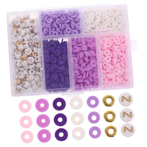 ORFOFE Teiliges Polymer Clay Perlen für Schmuckherstellung Flache DIY Perlen für Armbänder Halsketten Ohrringe Kreatives Bastelkit für Mädchen und Erwachsene Geruchsfreie Tonperlen ORFOFE Teiliges Polymer Clay Perlen für Schmuckherstellung Flache DIY Perlen für Armbänder Halsketten Ohrringe Kreatives Bastelkit für Mädchen und Erwachsene Geruchsfreie Tonperlen von ORFOFE