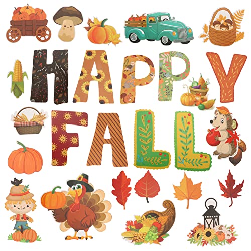 ORFOFE Thanksgiving Papier Ausschnitte Bunte Herbst Dekoration für Pinnwand Klassenzimmer Party Diy Bastelmaterial ORFOFE Thanksgiving Papier Ausschnitte Bunte Herbst Dekoration für Pinnwand Klassenzimmer Party Diy Bastelmaterial von ORFOFE
