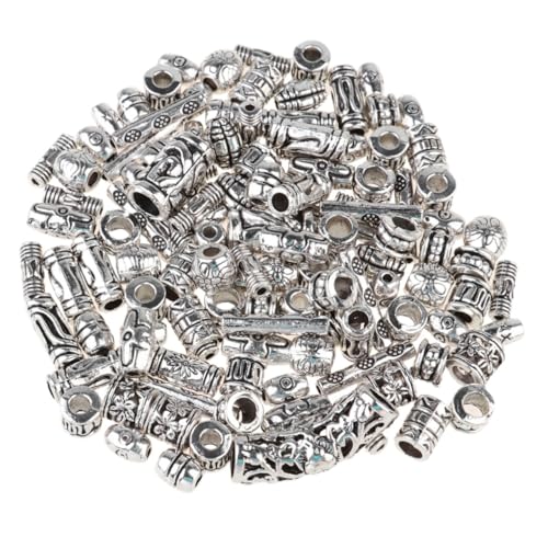 ORFOFE Tibetische Silberperlen für Schmuckherstellung Langlebige DIY Schmuckperlen für Armbänder Halsketten Ohrringe Geeignet für Erwachsene ORFOFE Tibetische Silberperlen für Schmuckherstellung Langlebige DIY Schmuckperlen für Armbänder Halsketten Ohrringe Geeignet für Erwachsene von ORFOFE