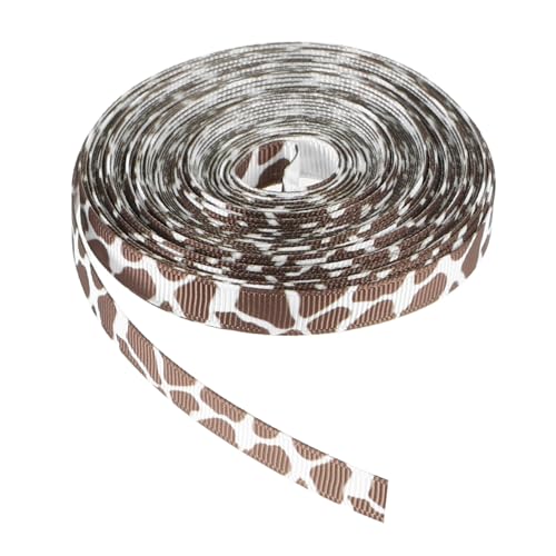 ORFOFE Tiermuster Geschenkband Giraffenmuster Breit Polyester Ripsband für DIY Basteln Schleifen Haaraccessoires Partydekoration Kindergeburtstag ORFOFE Tiermuster Geschenkband Giraffenmuster Breit Polyester Ripsband für DIY Basteln Schleifen Haaraccessoires Partydekoration Kindergeburtstag von ORFOFE