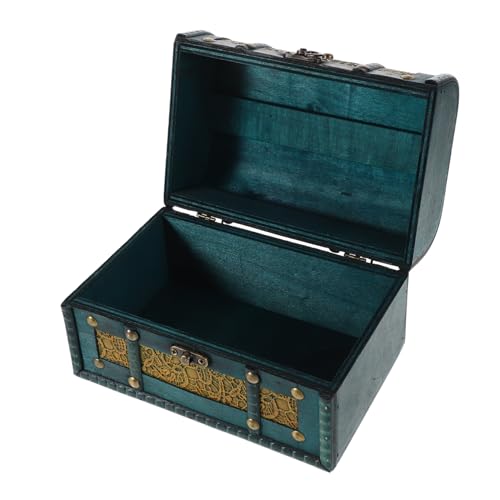 ORFOFE Vintage Schmuckschatulle Massivem Holz Grüne Schmuckbox mit Rustikalem Design Dekorativer Organizer für Schmuck Dokumente und Erinnerungsstücke für Frauen und Wohnkultur ORFOFE Vintage Schmuckschatulle Massivem Holz Grüne Schmuckbox mit Rustikalem Design Dekorativer Organizer für Schmuck Dokumente und Erinnerungsstücke für Frauen und Wohnkultur von ORFOFE