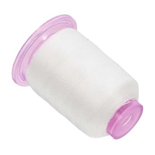 ORFOFE Wasserlösliches Weißes Stickgarn Yards Vielseitiges Nähgarn für Handstickerei und Nähen Baumwolle Seide Leinen für Nähmaschine und Bastelbedarf von ORFOFE