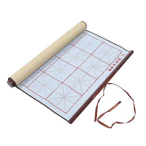ORFOFE Wiederverwendbare Chinesische Kalligraphie Wasser Schreibrolle Gerastert Hochwertige Seidenoptik Geeignet für Pinsel Kalligraphie DIY Kunst Wohn und Bürodekoration ORFOFE Wiederverwendbare Chinesische Kalligraphie Wasser Schreibrolle Gerastert Hochwertige Seidenoptik Geeignet für Pinsel Kalligraphie DIY Kunst Wohn und Bürodekoration von ORFOFE