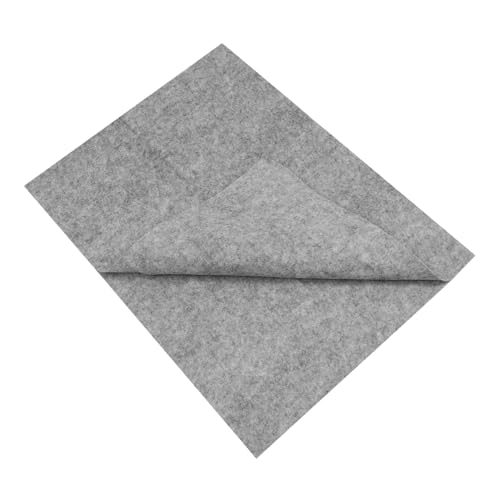 ORFOFE Wollfilz Schreibtischunterlage Rutschfeste Malunterlage für Kalligraphie und Zeichnung Langlebige Filzmatte für Künstler und Schreibtisch Leicht Tragbar Glatte Schreiboberfläche von ORFOFE