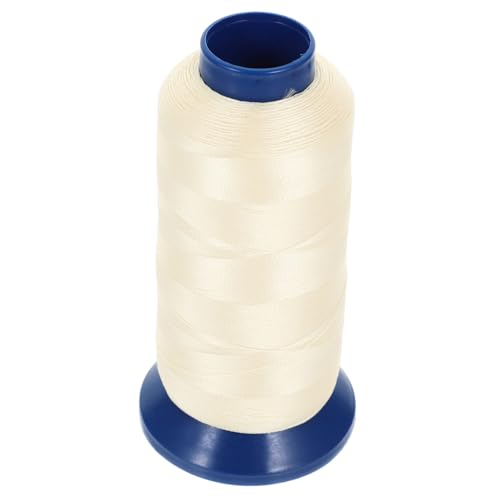 ORFOFE Yards Leuchtendes Nähgarn Spule Lichtgelb Glow In The Dark Polyester Stickgarn Für Maschinenstickerei Stricken Sämtliche Nähprojekte Babybekleidung Taschen Mützen Zufällige Farbe von ORFOFE