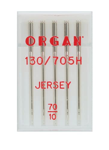 ORGAN NEEDLES 5205070 Maschinennadeln, Silber, 70/10 Größe, 5 Count ORGAN NEEDLES 5205070 Maschinennadeln, Silber, 70/10 Größe, 5 Count von ORGAN NEEDLES