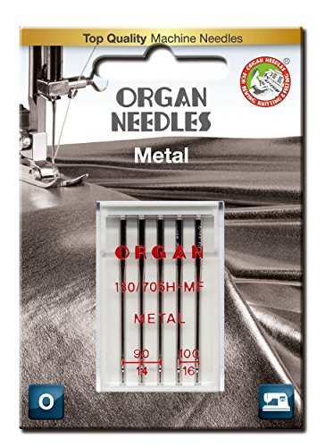 Organ Needles 5510000BL Maschinennadeln, Silber, 90/100 Größe, 5 Organ Needles 5510000BL Maschinennadeln, Silber, 90/100 Größe, 5 von ORGAN NEEDLES
