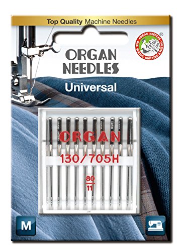 Organ Nadeln 4964832110800 Universal Nadeln # 80/11 Universal X 10 Nadeln von ORGAN NEEDLES