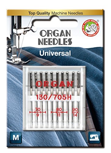 Organ Nadeln # 70 # 90 Combo Universal X 10 Nadeln von ORGAN NEEDLES