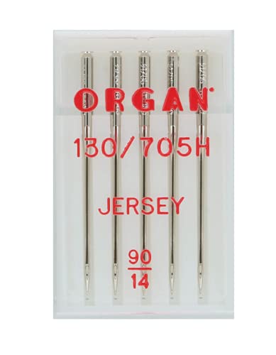 Organ Needles 5205090 Maschinennadeln, Silber, 90/14 Größe, 5 Count Organ Needles 5205090 Maschinennadeln, Silber, 90/14 Größe, 5 Count von ORGAN NEEDLES