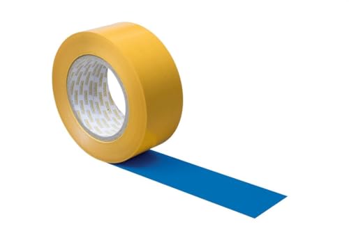 ORGATEX Bodenmarkierungsband LongLife | selbstklebendes PVC Klebeband | Sicherheitsmarkierung Boden für Lager & Verkehrswege I Industrie Bodenmarkierung | 50mm x 50m Rolle | Klebeband Dunkelblau ORGATEX Bodenmarkierungsband LongLife | selbstklebendes PVC Klebeband | Sicherheitsmarkierung Boden für Lager & Verkehrswege I Industrie Bodenmarkierung | 50mm x 50m Rolle | Klebeband Dunkelblau von ORGATEX