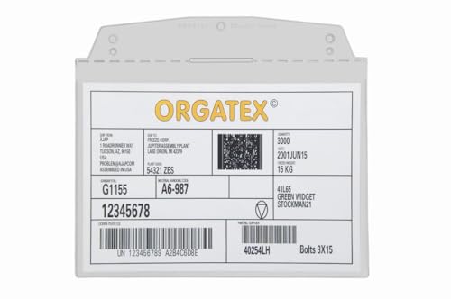 ORGATEX Sichttasche DIN A5 quer | Schutzhülle, Dokumentenhülle | Weich-PVC Dokumententasche | Sichttasche zum Anhängen, Dokumentenmappe, ideal für Farbleitsysteme | 10er Pack, Hellgrau ORGATEX Sichttasche DIN A5 quer | Schutzhülle, Dokumentenhülle | Weich-PVC Dokumententasche | Sichttasche zum Anhängen, Dokumentenmappe, ideal für Farbleitsysteme | 10er Pack, Hellgrau von ORGATEX