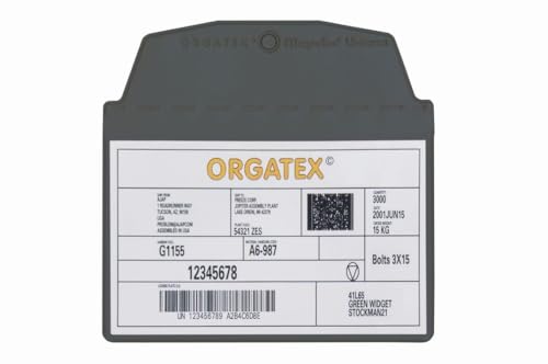ORGATEX Sichttasche DIN A7 quer | Schutzhülle, Dokumentenhülle | Weich-PVC Dokumententasche | Sichttasche zum Anhängen, Dokumentenmappe, ideal für Farbleitsysteme | 10er Pack, Dunkelgrau ORGATEX Sichttasche DIN A7 quer | Schutzhülle, Dokumentenhülle | Weich-PVC Dokumententasche | Sichttasche zum Anhängen, Dokumentenmappe, ideal für Farbleitsysteme | 10er Pack, Dunkelgrau von ORGATEX