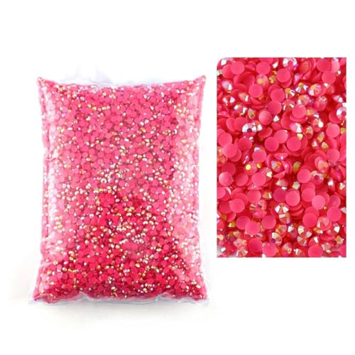 5000 Stück 2mm 4mm 5mm 6mm klares Harz mit flachen Facetten für Nail Art Nagelkunst Rosa 4mm SS16 5000 Stück 2mm 4mm 5mm 6mm klares Harz mit flachen Facetten für Nail Art Nagelkunst Rosa 4mm SS16 von ORGEFY