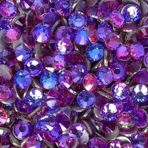 ORGEFY SS3-SS30 Blue Fairy Strass Nicht Hotfix Kristalle Flatback Steine Nagelsteine Kleber auf Diamant Strass DIY Dekoratives Zubehör - Traumflieder - SS20-1440 Stück ORGEFY SS3-SS30 Blue Fairy Strass Nicht Hotfix Kristalle Flatback Steine Nagelsteine Kleber auf Diamant Strass DIY Dekoratives Zubehör - Traumflieder - SS20-1440 Stück von ORGEFY