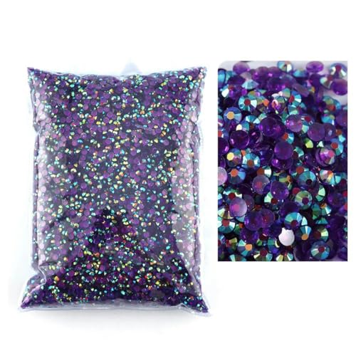 ORGEFY Strasssteine aus Kunstharz, transparent, lose, 2 mm, 4 mm, 5 mm, 6 mm, facettiert, Flatback für Dekorationen für Nail Art und Kleidung – Dunkelviolett – 4 mm SS16 – 5000 Stück ORGEFY Strasssteine aus Kunstharz, transparent, lose, 2 mm, 4 mm, 5 mm, 6 mm, facettiert, Flatback für Dekorationen für Nail Art und Kleidung – Dunkelviolett – 4 mm SS16 – 5000 Stück von ORGEFY