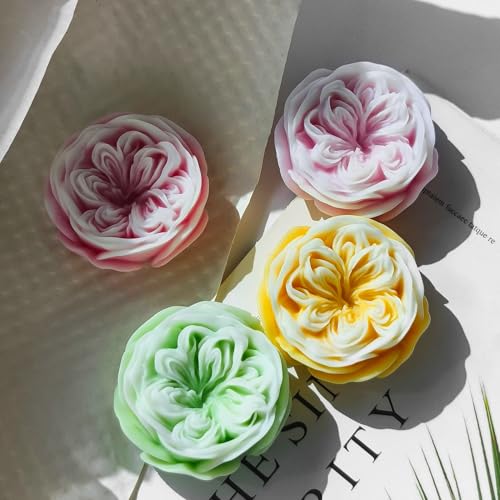 Austin Silikonform mit Rosenblüten, Silikon-Kerzenformen, wiederverwendbare Harzform für selbstgemachte Kerzen, Wachs, Seife, Gips, Epoxidharz, Gießen, Abendessen, Ornamente, Heimdekoration, kreatives Austin Silikonform mit Rosenblüten, Silikon-Kerzenformen, wiederverwendbare Harzform für selbstgemachte Kerzen, Wachs, Seife, Gips, Epoxidharz, Gießen, Abendessen, Ornamente, Heimdekoration, kreatives von ORGSUMMER