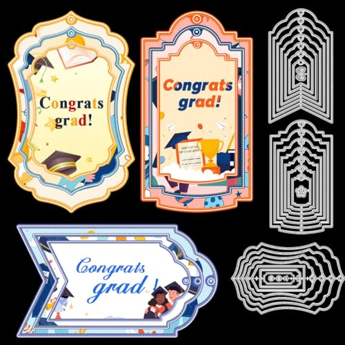 ORIGACH 26 Stück große Lesezeichen Metall Stanzformen Tag Label Die Cuts Prägen Vorlage Schablonen für Festival Gruß Geschenk Tags Karte machen DIY Scrapbooking ORIGACH 26 Stück große Lesezeichen Metall Stanzformen Tag Label Die Cuts Prägen Vorlage Schablonen für Festival Gruß Geschenk Tags Karte machen DIY Scrapbooking von ORIGACH