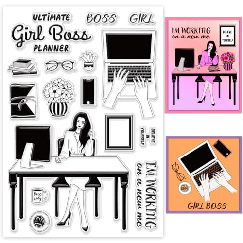 ORIGACH Stadtschönheit Lady Thema große Transparent Silikon Stempel für DIY Scrapbooking und Album Dekoration ORIGACH Stadtschönheit Lady Thema große Transparent Silikon Stempel für DIY Scrapbooking und Album Dekoration von ORIGACH