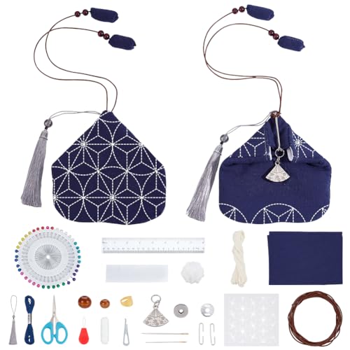 ORIGACH DIY Sashiko Münzbörse Kit mit Anleitung für Anfänger Erwachsene Easy Sashiko Kit mit Schneeflocke Schablone Japanische Sashiko Stickerei Tasche DIY Nähen Tasche Geschenke für Freunde Mütter ORIGACH DIY Sashiko Münzbörse Kit mit Anleitung für Anfänger Erwachsene Easy Sashiko Kit mit Schneeflocke Schablone Japanische Sashiko Stickerei Tasche DIY Nähen Tasche Geschenke für Freunde Mütter von ORIGACH