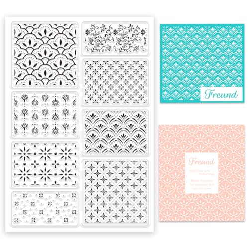 ORIGACH Hintergrundmuster klare Stempel für Karten machen DIY Scrapbooking Fotoalbum Dekoration ORIGACH Hintergrundmuster klare Stempel für Karten machen DIY Scrapbooking Fotoalbum Dekoration von ORIGACH