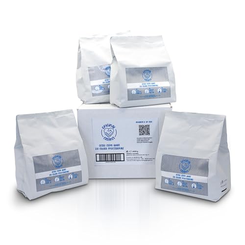 ORIGINAL CASTINGS Gips für Backformen Extra White 4 KG | Keramikgießpulver für Silikonformen zum Modellieren ohne Backen, selbsthärtend ORIGINAL CASTINGS Gips für Backformen Extra White 4 KG | Keramikgießpulver für Silikonformen zum Modellieren ohne Backen, selbsthärtend von ORIGINAL CASTINGS