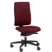 ORIGINAL STEIFENSAND Bürostuhl Ceto Comfort, CT 2350112 257 Stoff rot, Gestell schwarz von ORIGINAL STEIFENSAND