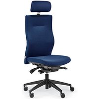 ORIGINAL STEIFENSAND Bürostuhl Seno Comfort, SC 24501S2 251 Stoff blau, Gestell schwarz von ORIGINAL STEIFENSAND