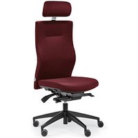 ORIGINAL STEIFENSAND Bürostuhl Seno Comfort, SC 24501S2 257 Stoff rot, Gestell schwarz von ORIGINAL STEIFENSAND