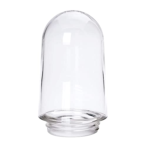 Ersatzglas Lampenschirm klar Gewindeglas Struktur Ø100mm / Gewinde 84,5mm 60W Glas Außen von ORION LIGHTSTYLE