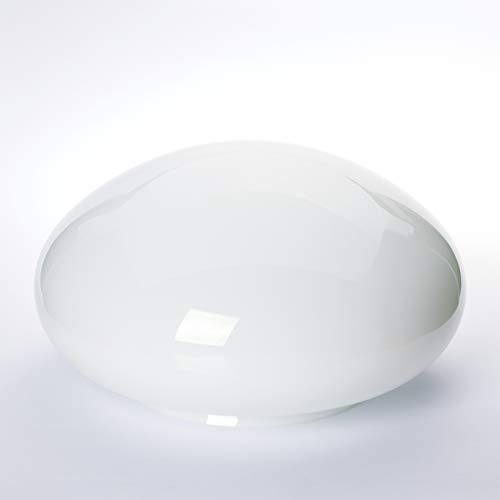 Ersatzglas als Lampenschirm (Ø 270 mm), Griffrand 165 mm, Höhe 180 mm, Ersatzglas, Opal, glänzend von ORION LIGHTSTYLE