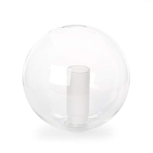 Glaskugel mit Gewinde klar matt Lampenglas Glasschirm Ersatzglas Schirm Glaskugel für Fassung G9 von ORION LIGHTSTYLE