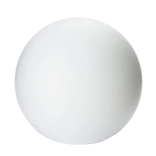 Ersatzglas als Lampenschirm (Ø 160 mm), gerader Rand 80 mm, Glaskugel, Opal, Weiß matt von ORION LIGHTSTYLE