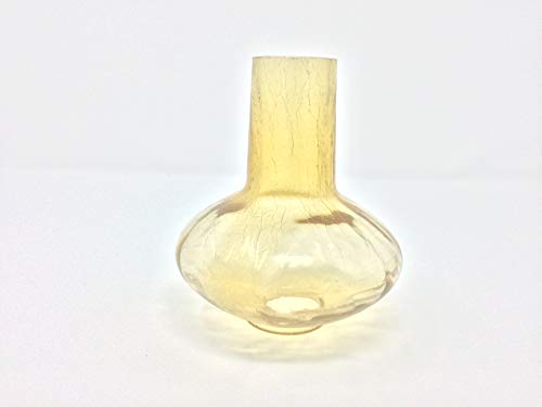 Retro Glas Lampenschirm Ersatzglas gold Loch 40mm E14 von ORION LIGHTSTYLE
