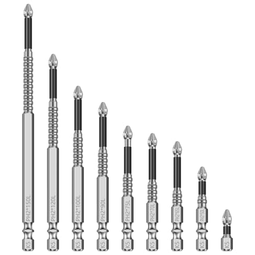 Magnetic Nonslip Screver Driver Bohrbohrer Bit Set Kohlenstoffstahl Impakt -Fahrerschraubendreher Bit für Schrauben Elektrische Bohrer Magnetic Nonslip Screver Driver Bohrbohrer Bit Set Kohlenstoffstahl Impakt -Fahrerschraubendreher Bit für Schrauben Elektrische Bohrer von OROMYO