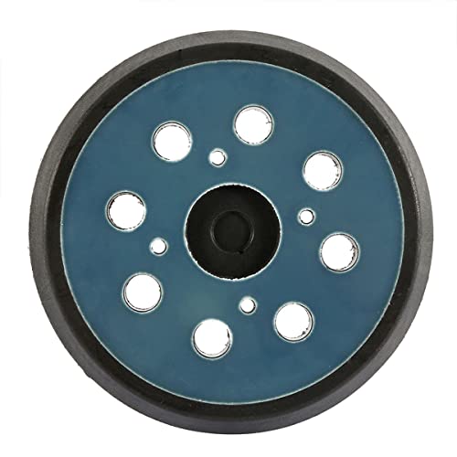 Schleifteller 125 mm 5 Zoll Ersatzschleifmaschine 8 Löcher Klettteller Schleifmaschine für Hochgeschwindigkeitspolieren, Tellerschleifer und Trockenschleifer Schleifteller 125 mm 5 Zoll Ersatzschleifmaschine 8 Löcher Klettteller Schleifmaschine für Hochgeschwindigkeitspolieren, Tellerschleifer und Trockenschleifer von OROMYO