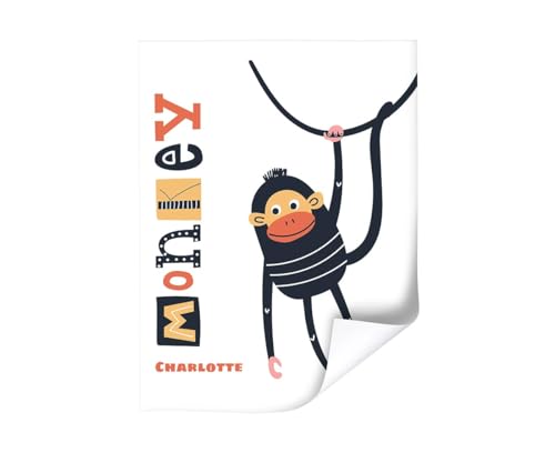 ORWO – 30 x 40 cm Kinderposter mit Namen | Affe Coco | Poster Kinderzimmer | Made in Germany | personalisiertes Geschenk ORWO – 30 x 40 cm Kinderposter mit Namen | Affe Coco | Poster Kinderzimmer | Made in Germany | personalisiertes Geschenk von ORWONet