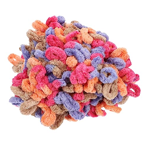 1 Rolle Fingerstrickgarn für Weiche Dicke Handstrickwolle für Schals Mützen und Decken Pflegeleicht Hautfreundlich und Langlebig für Diy Projekte ohne Werkzeug von OSALADI