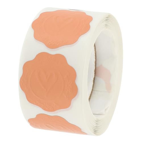 1 Rolle Hochwertige Sealing Stickers Selbstklebende für Hochzeiten Jubiläen und Verschließen von Umschlägen und Dekorationen 1 Rolle Hochwertige Sealing Stickers Selbstklebende für Hochzeiten Jubiläen und Verschließen von Umschlägen und Dekorationen von OSALADI