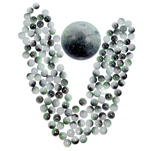 1 Satz Glasperlen Diy Schmuckzubehör Für Armbänder Und Bastelprojekte Glatte Oberfläche Einfach Zu Verwenden Und Familie 150 Stück von OSALADI
