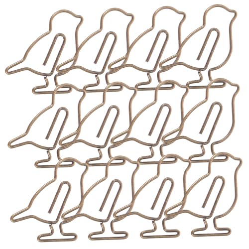 1 Satz Kreative Büroklammern Aus Metall Im Design Antiken Vogelfigur Teiliges Für Home Büro Und Studium Vielseitig Einsetzbar 20 Stück 1 Satz Kreative Büroklammern Aus Metall Im Design Antiken Vogelfigur Teiliges Für Home Büro Und Studium Vielseitig Einsetzbar 20 Stück von OSALADI