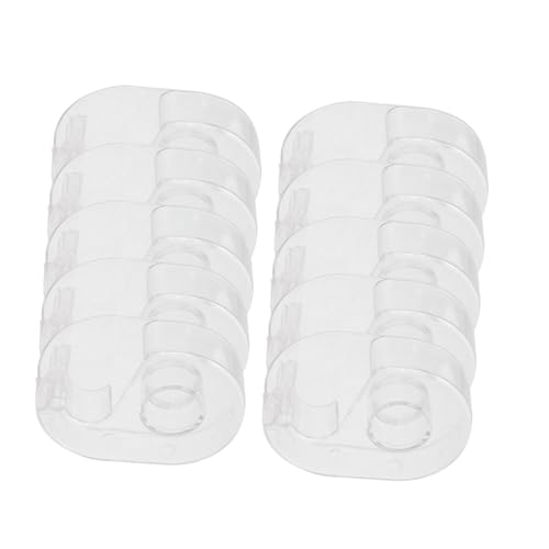 1 Satz Teiliges Klebeband Abroller Transparente Klebebandspender Für Büro Schule Und Zuhause Einfacher Tape Cutter Für Washi Tape Praktische Aufbewahrungslösung 10 Stück von OSALADI