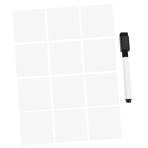 1 Satz Wiederverwendbare Haftnotizen Selbstklebende Memo Sticker für Dokumente und Notizen Abwischbar und Wiederverwendbar von OSALADI