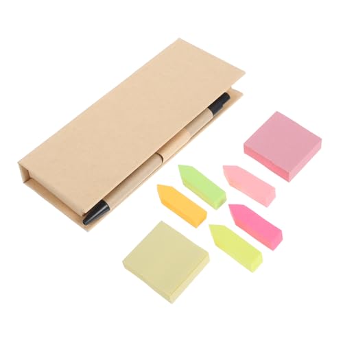 1 Set Seitenmarkierungsnotizen Haftnotizregister Mit Lineal Und Aufbewahrungsbox Und Stift Organizer – Für Notizbücher Zur Büroorganisation Studienzubehör 1 Set Seitenmarkierungsnotizen Haftnotizregister Mit Lineal Und Aufbewahrungsbox Und Stift Organizer – Für Notizbücher Zur Büroorganisation Studienzubehör von OSALADI